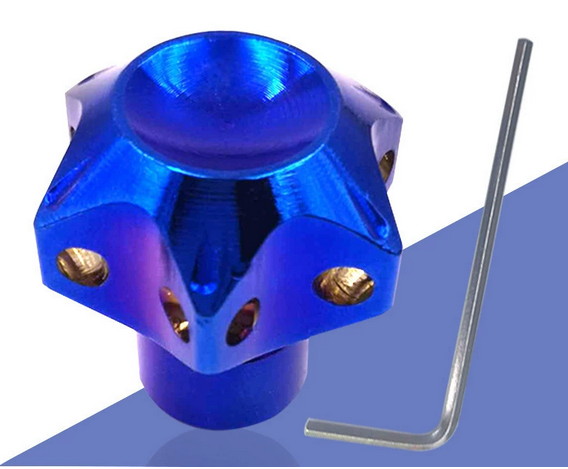 摩托车电动车改装配件彩钛钥匙头盖踏板车钥匙盖个性钥匙扣装饰