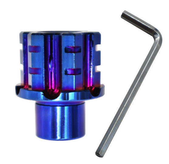 电摩改装烧钛DIYCB190战鹰190X摩托改装件钥匙盖小牛电动车钥匙头