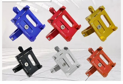 摩托车手机支架电动车自行车踏板车街车22车把CNC铝合金导航支架